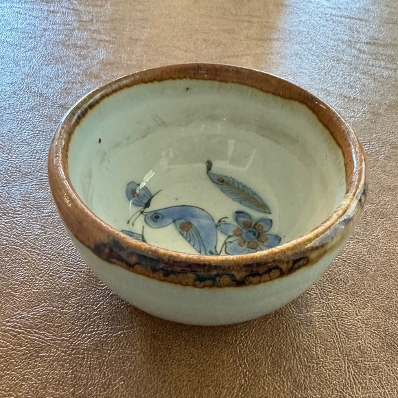 Vintage Signed Ken Edwards El Palomar Mexican Pottery Bowl - Picture 2 of 8